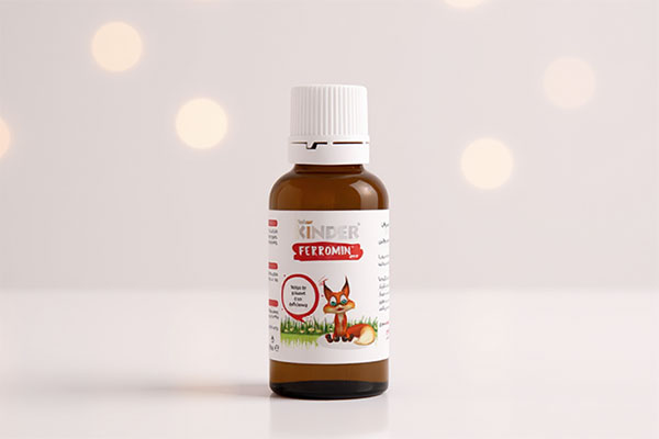 قطره فرومین فیشر کیندر با طعم پرتقال