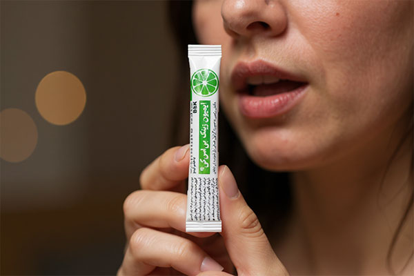 نحوه مصرف ساشه ایمیون زینک بی اس کی روی زبان