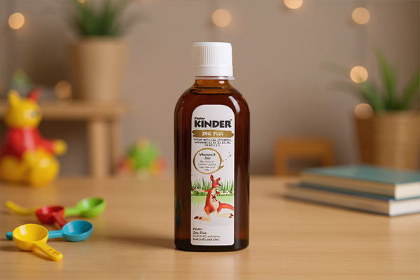 شربت زینک پلاس کیندر مناسب برای کودکان