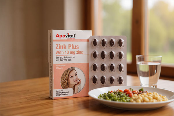 کپسول زینک آپوویتال همراه با صبحانه سالم