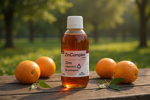 خانواده سالم با شربت زینکامپلکس دکتر مایر