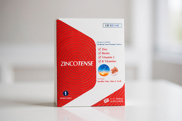 تصویر بسته‌بندی قرص زینکوتنس ویتاتنس