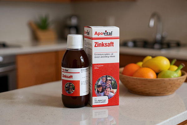 شربت زینک نرم برای سلامت پوست و مو