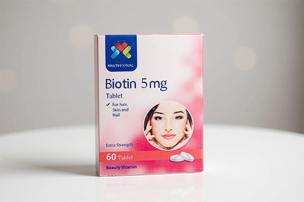 تصویر بستهبندی قرص بیوتین 5 مولتی نرمال