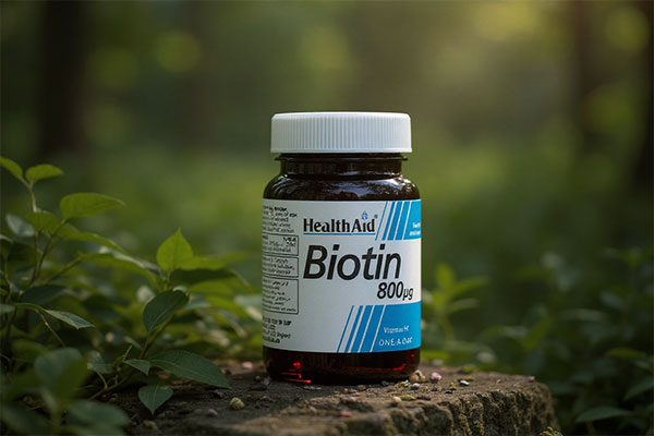 قرص بیوتین هلث اید 800 میکرو گرم با عناصر طبیعی