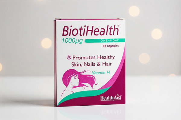 تصویر کپسول بیوتی هلث 1000 میکروگرم هلث اید برای پوست و مو