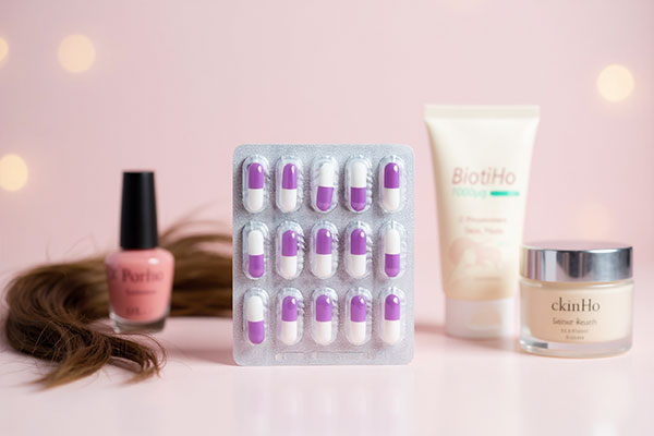 کپسول بیوتی هلث هلث اید و عناصر مرتبط با زیبایی پوست و مو