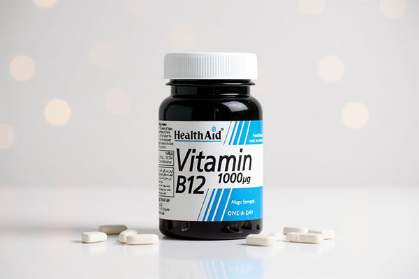 تصویر قرص ویتامین B12 هلث اید 1000 میکروگرم