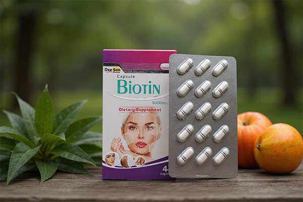 کپسول بیوتین دی سان فارما با عناصر سلامت