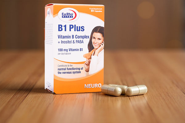 کپسول ب1 پلاس یوروویتال برای سلامت سیستم عصبی