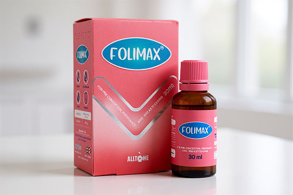 تصویر قطره فولیمکس آلتون روی سطح سفید