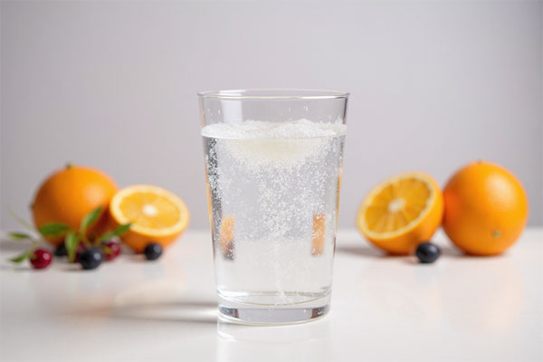 ساشه ویتامین سی ویتامین لایف در حال حل شدن در آب با طعم پرتقال و توت