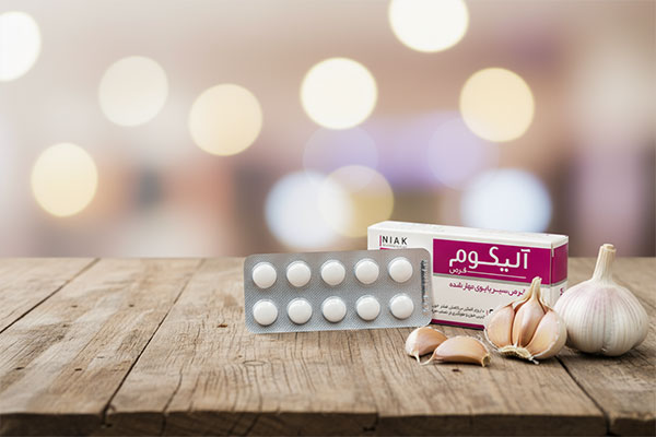 قرص آلیکوم نیاک و حبه‌های سیر