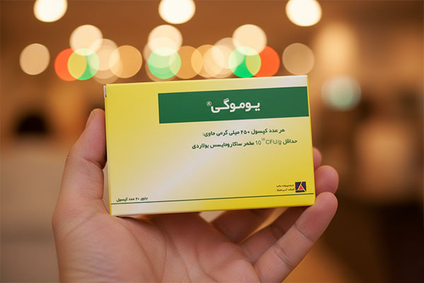 خرید کپسول یوموگی آیریانیک برای درمان اسهال و مشکلات گوارشی