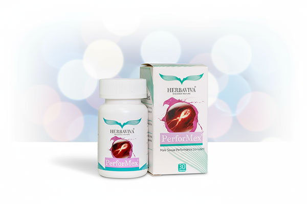 کپسول پرفورمکس هرباویوا روی سطح سفید