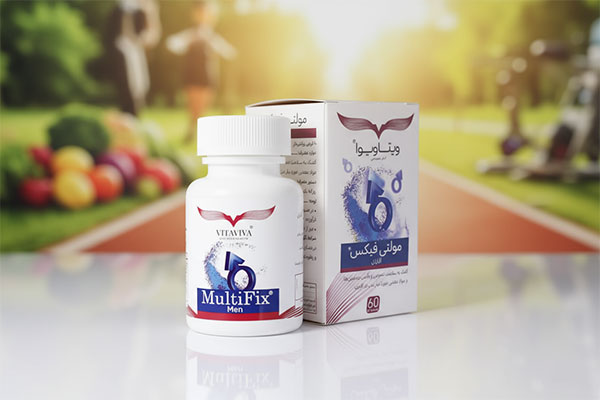 بطری قرص مولتی فیکس آقایان ویتاویوا