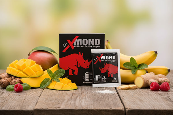 ساشه ایکس موند دیموند در کنار مواد طبیعی