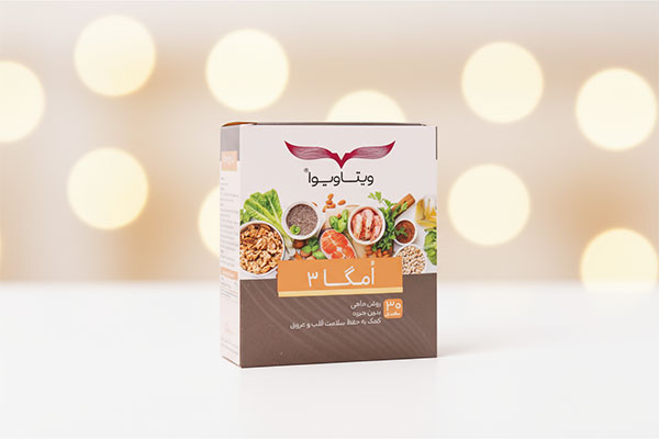 کپسول امگا 3 ویتاویوا بسته بندی 30 عددی