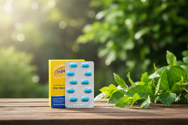 مولتی ویتامین آقایان سوپرابیون در محیطی طبیعی و سلامت‌محور