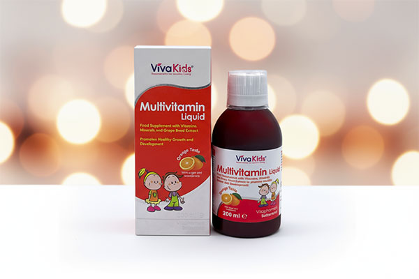 شربت مولتی ویتامین ویواکیدز ویتافارمد برای کودکان