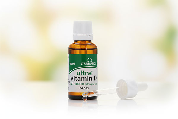 تصویر قطره اولترا ویتامین دی ویتابیوتیکس با قطره‌چکان