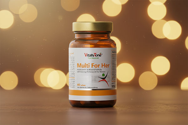 مکمل مولتی فور هر ویتالی تون با ترکیبات منحصربه‌فرد