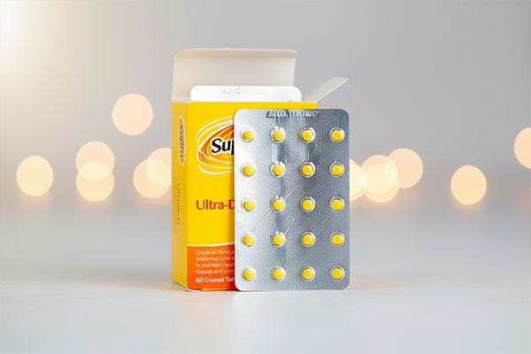 مکمل维生素 دی سوپرابیون با 1000 واحد ویتامین D3