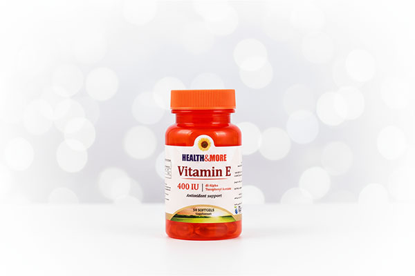 کپسول ویتامین ای 400 هلث اند مور برای سلامت پوست