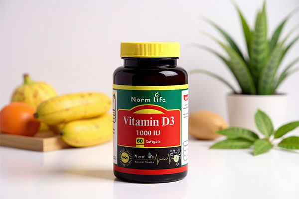 کپسول ویتامین D3 1000 نورم لایف برای سلامت استخوان‌ها