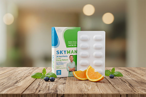 عکس قرص اسکای من ویت اسکای با پسزمینه طبیعی