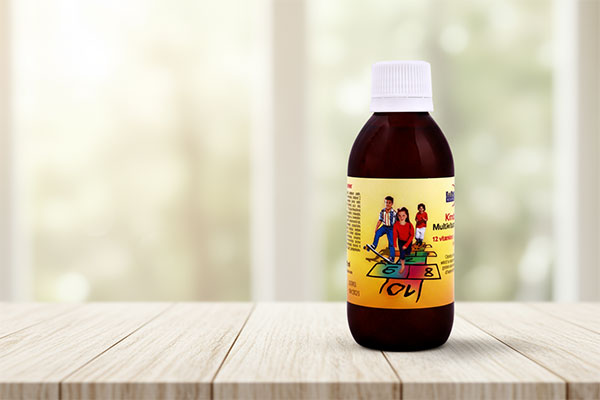 خرید شربت کیندر مولتی ویتامین یوروویتال از داروخانه زیوش