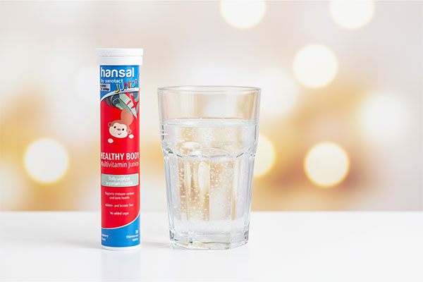 مولتی ویتامین جونیور هانسال برای سلامت پوست و مو