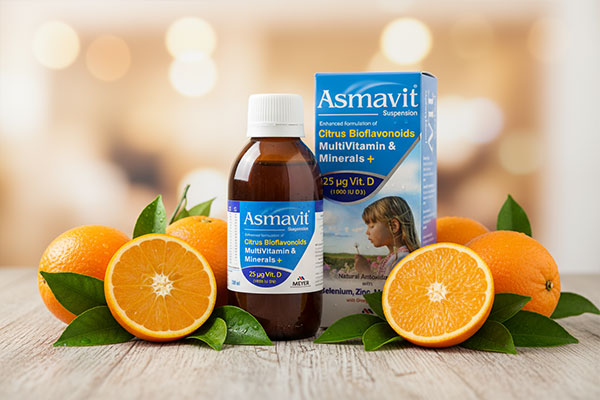 شربت آسماویت دکتر میر با طعم پرتقال