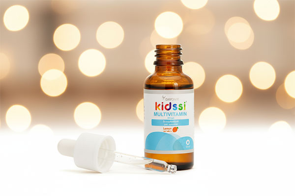 تصویر قطره مولتی ویتامین کیدزی دایونیکس با سرنگ مدرج