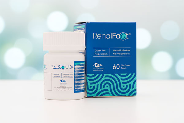 قرص رنال فکت اروند فارمد برای بیماران کلیوی