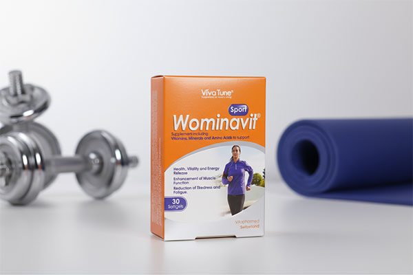 کپسول ومیناویت اسپورت ویواتیون برای بانوان ورزشکار