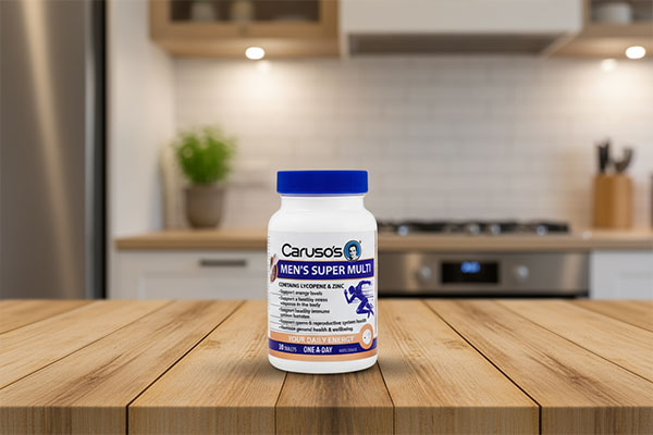 قرص منز سوپر مولتی کاروسوس نچرال هلث در محیط آشپزخانه