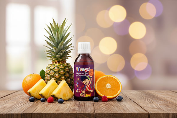 شربت تقویتی ویتارژین با طعم آناناس