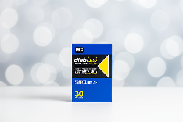 قرص مولتی ویتامین دیاب لو ام پلاس برای افراد دیابتی