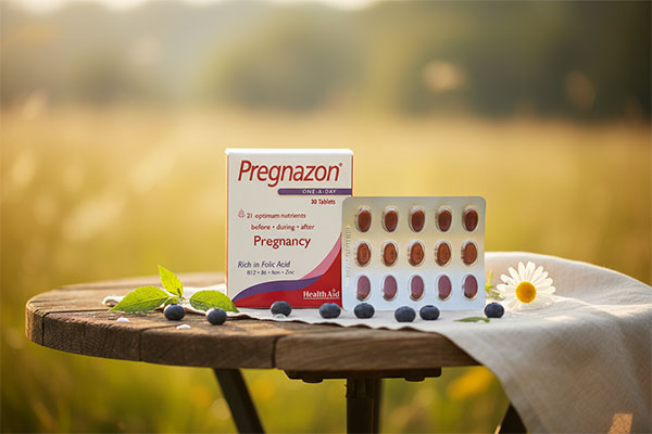 مکمل پرگنازون هلث اید برای تامین ویتامین‌های بارداری