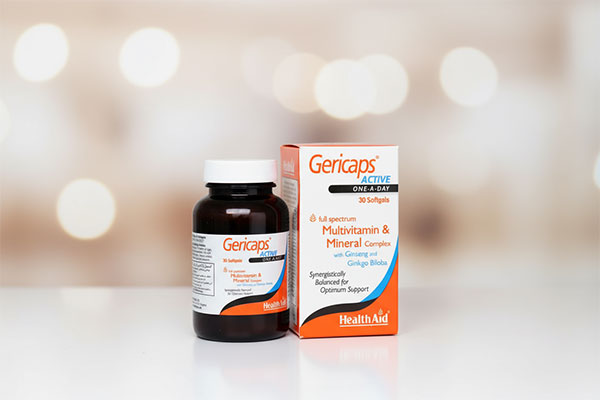 کپسول ژری کپس اکتیو هلث اید برای تقویت انرژی و سلامت عمومی