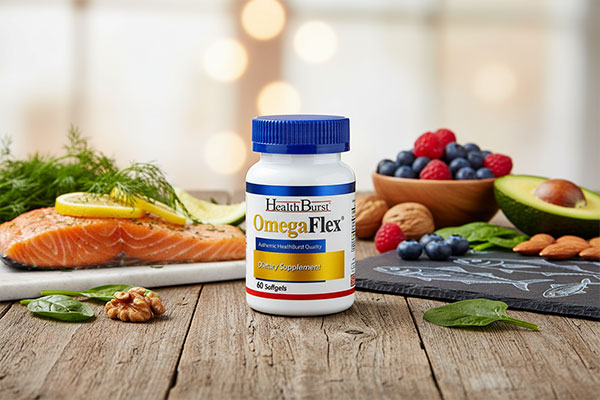 مکمل امگا فلکس هلث برست با ترکیبات طبیعی