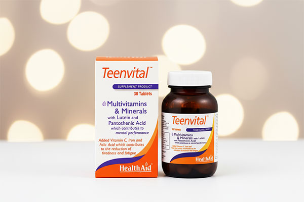 تصویر قرص تین ویتال هلث اید برای تقویت رشد نوجوانان