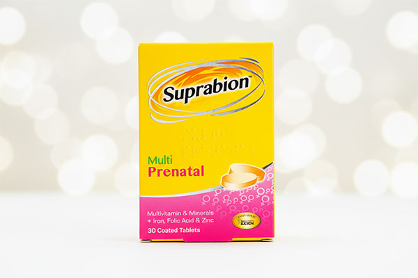 قرص مولتی پریناتال سوپرابیون برای بارداری و شیردهی
