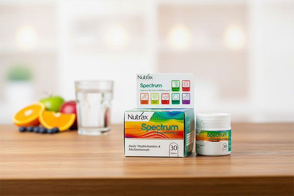 قرص اسپکتروم نوتراکس برای سلامت قلب و انرژی