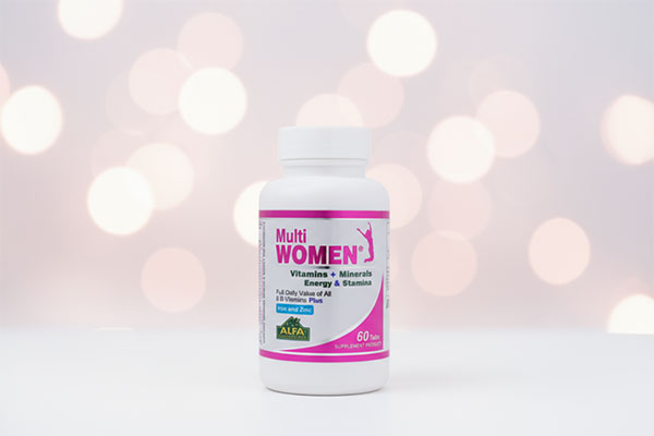 قرص مولتی وومن آلفا ویتامینز 60 عددی - مکمل تخصصی بانوان