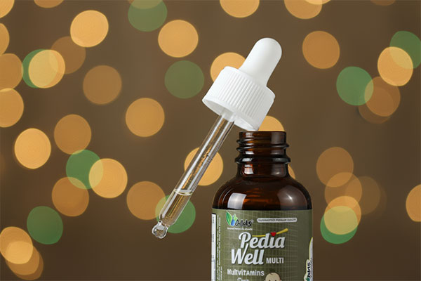 جزئیات قطره پدیاول مولتی ویتامین ای ام اس با قطره‌چکان