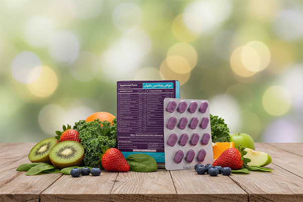 مکمل ویتامینی بانوان ویتاگیت با عناصر طبیعی
