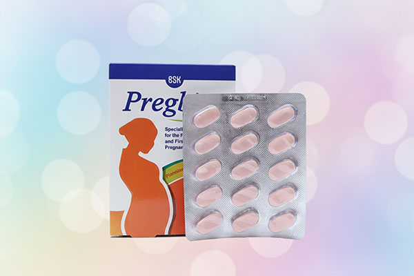 قرص پرگبیون 1 بی اس کی، مکمل تغذیهای برای مادران باردار