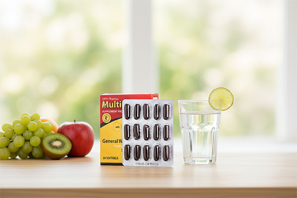 مولتی پلکس او پی دی فارما برای سلامت پوست، مو و ناخن